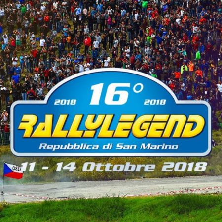 16^ Rally Legend - dall'11 al 14 ottobre 2018